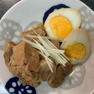 味がしみしみ美味しい！豚肩ロースの角煮♪